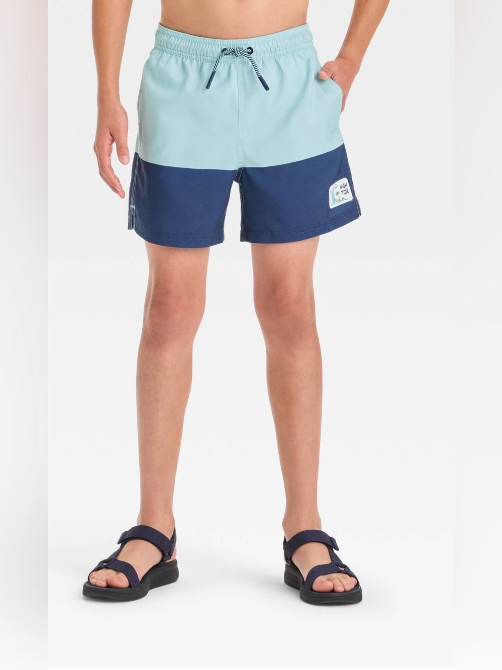 art class Kids Two-Tone Swim Trunks